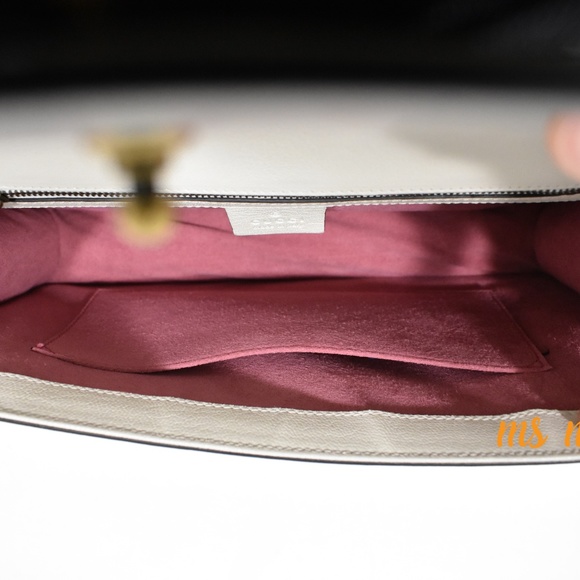 NWT Gucci Linea Future Bow Top Handle Bag - Picture 5 of 6